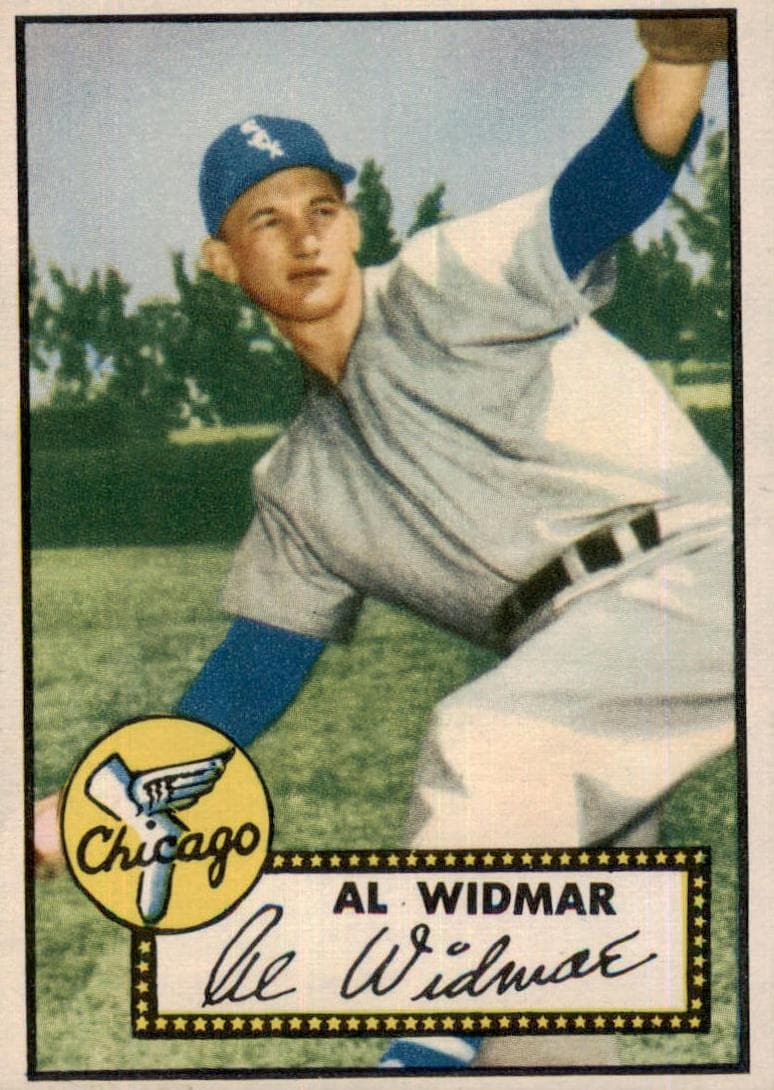 Al Widmar 1952 topps Topps