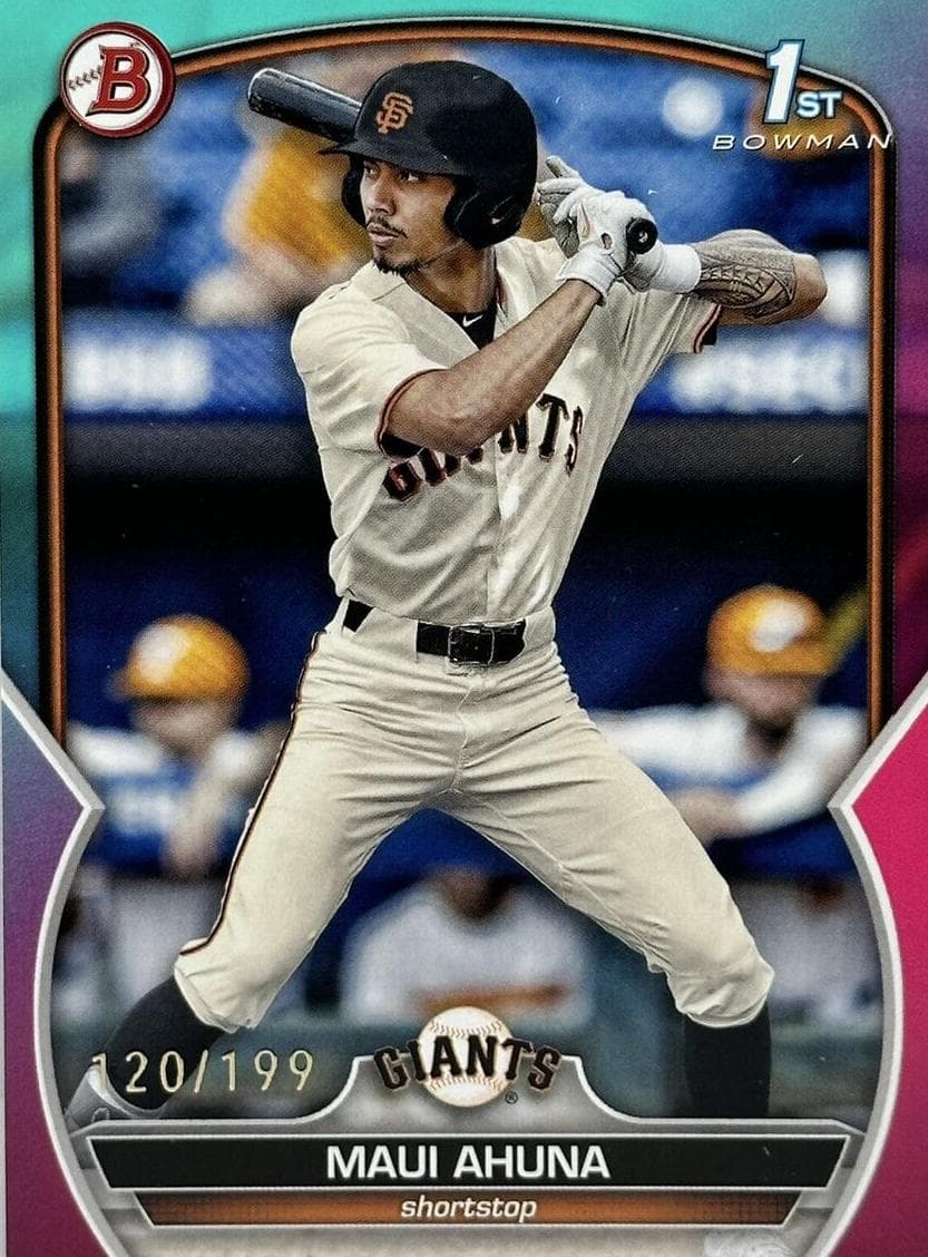 Maui Ahuna 2023 bowman Bowman Draft