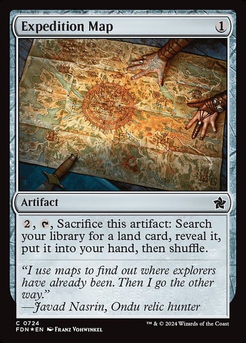 Expedition Map 2020 Magic: The Gathering Double Masters