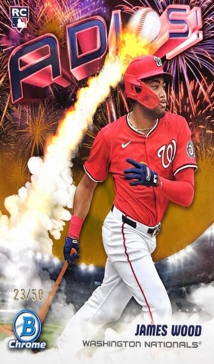 James Wood 2025 bowman Bowman Chrome