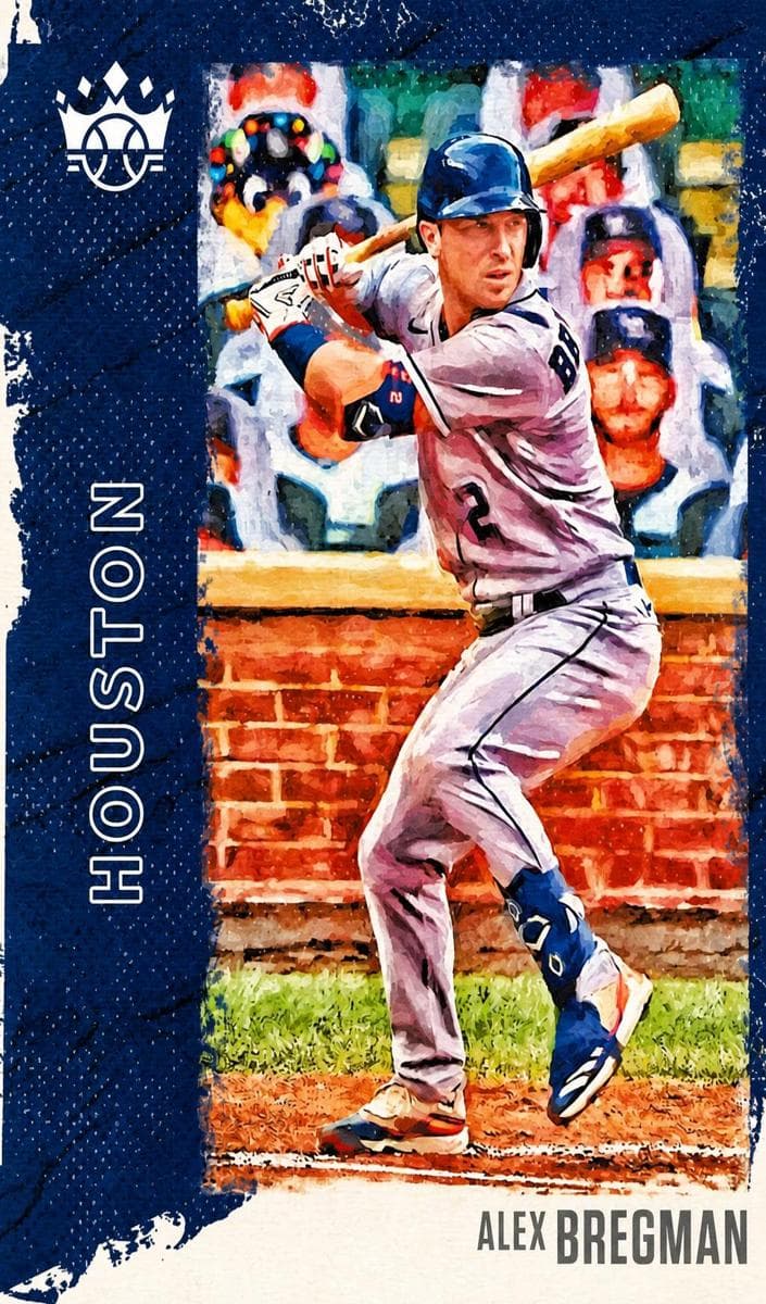 Alex Bregman 2021 panini Panini Diamond Kings