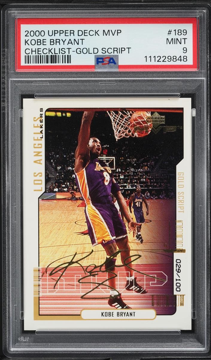 Kobe Bryant 2000 upper-deck Upper Deck