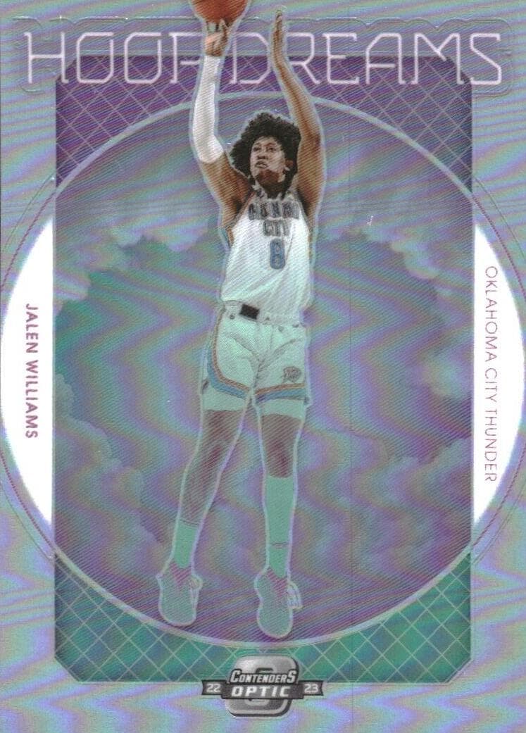 Jalen Williams 2022 panini Panini Contenders Optic