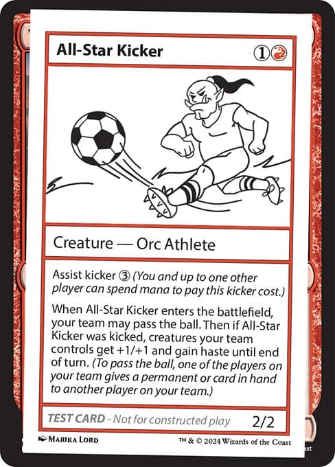 All-Star Kicker 2024 Magic: The Gathering Mystery Booster 2
