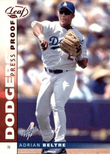 Adrian Beltre 2002 leaf Leaf