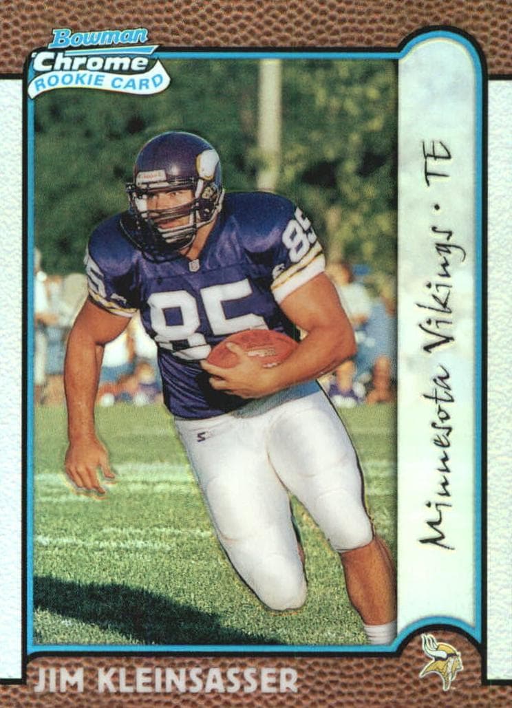 Jim Kleinsasser 1999 bowman Bowman Chrome
