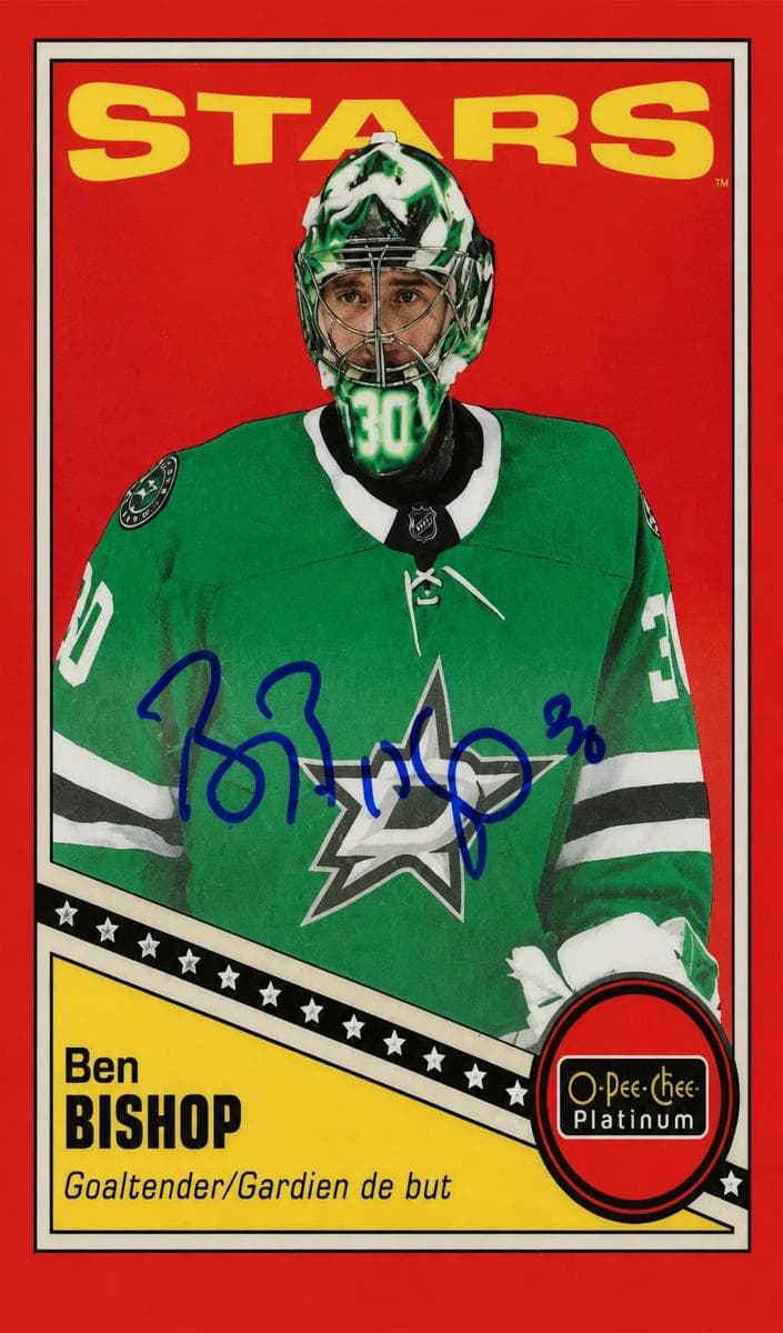 Ben Bishop 2019 topps O-Pee-Chee Platinum
