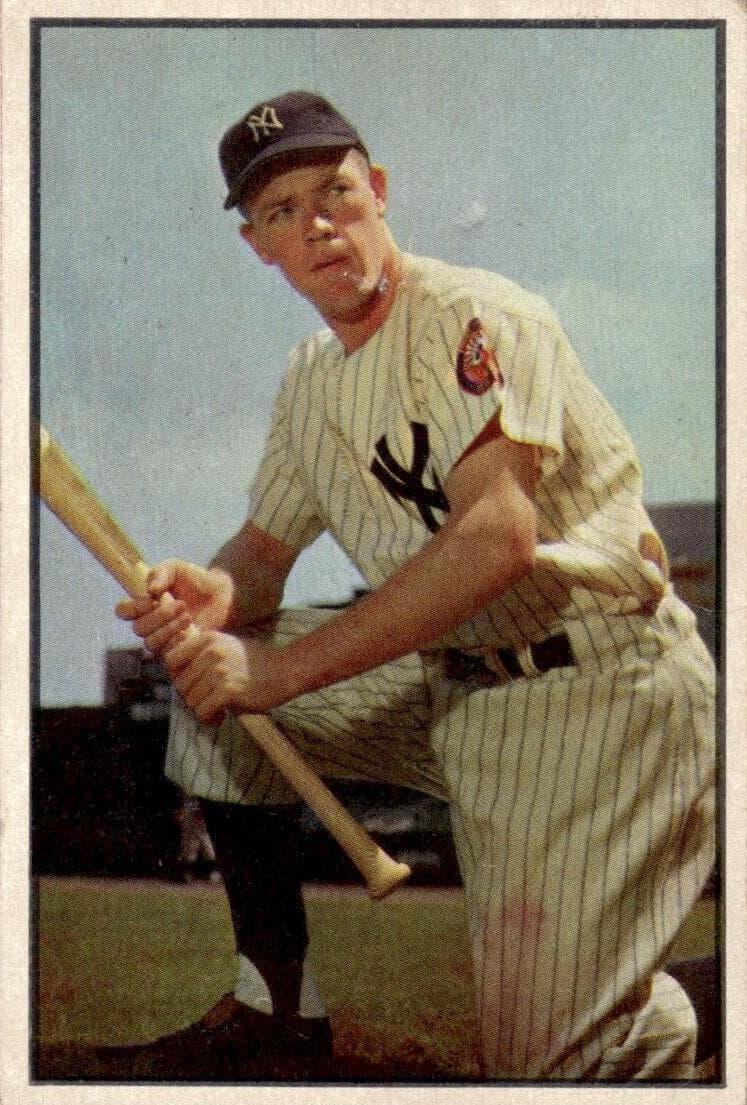 Gil McDougald 1953 bowman Bowman Color