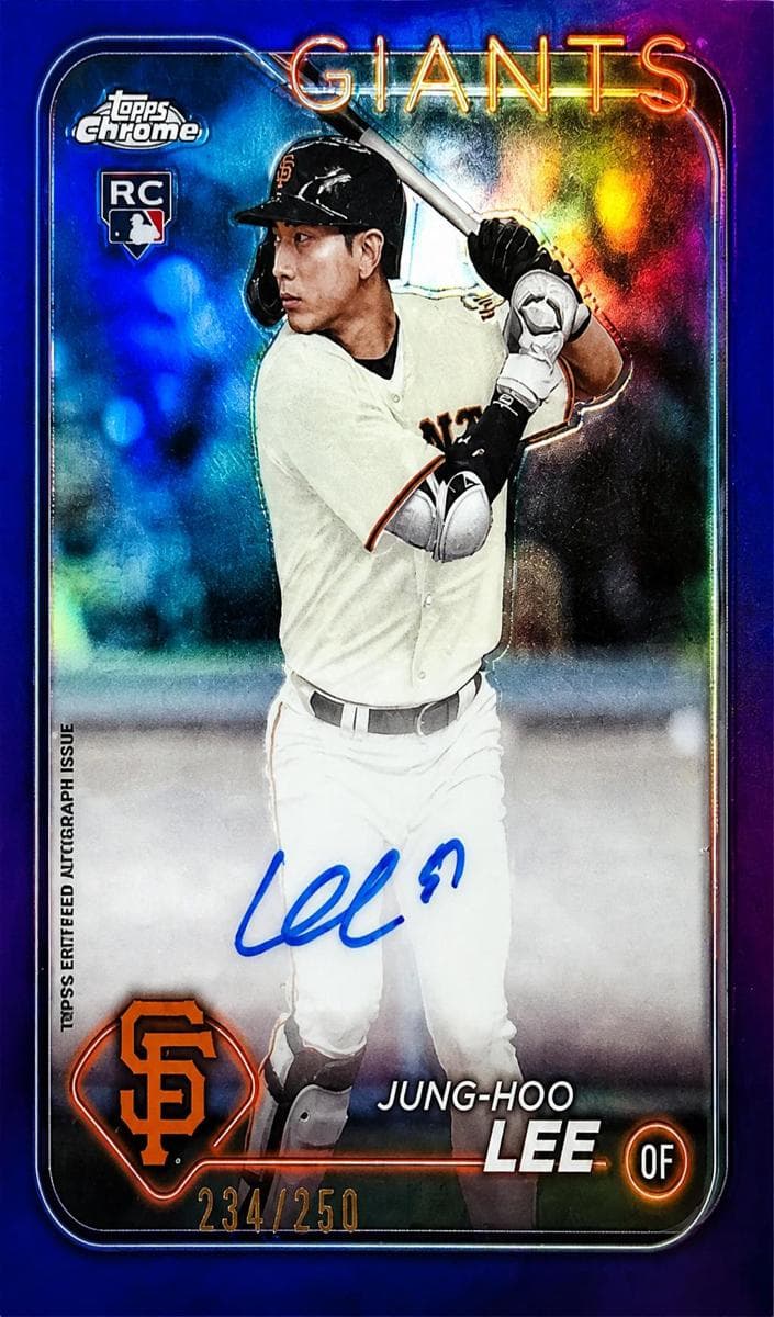 Jung-Hoo Lee 2024 topps Topps Chrome