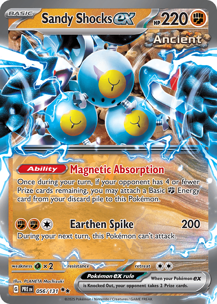 Sandy Shocks ex 2023 Pokemon Japanese Ancient Roar