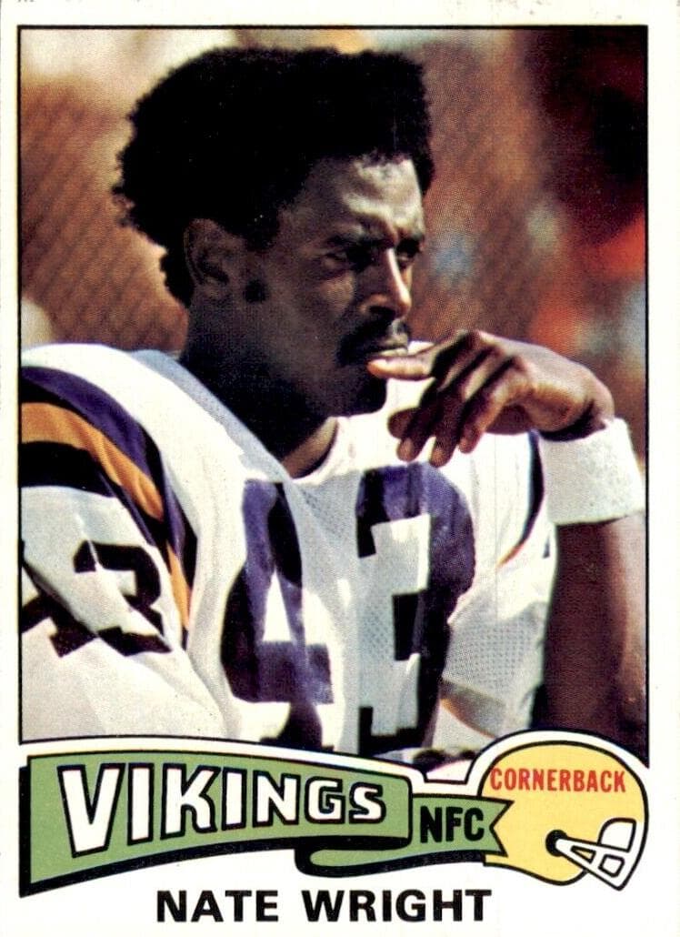 Nate Wright 1975 topps Topps