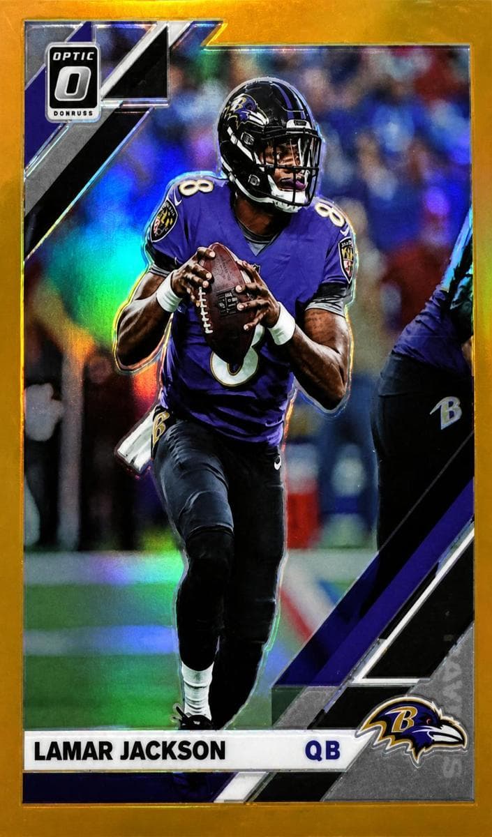 Lamar Jackson 2019 panini