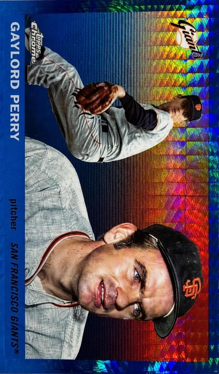 Gaylord Perry 2025 topps Topps Chrome Platinum