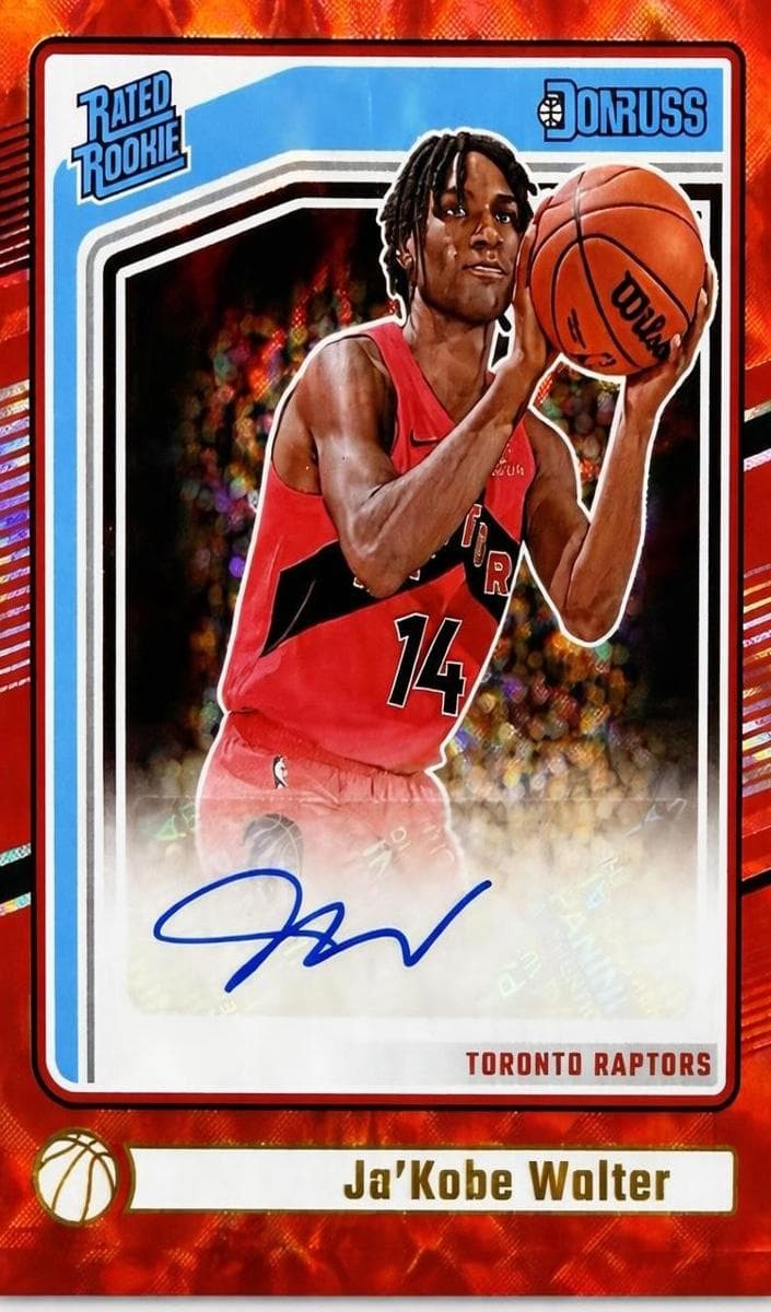 Ja'Kobe Walter 2024 panini Donruss