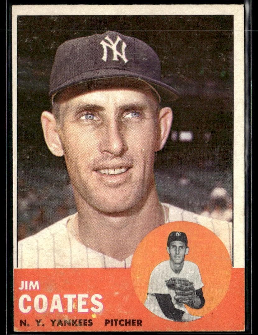 Jim Coates 1963 topps Topps