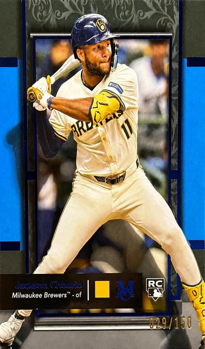 Jackson Chourio 2024 topps Topps Museum Collection