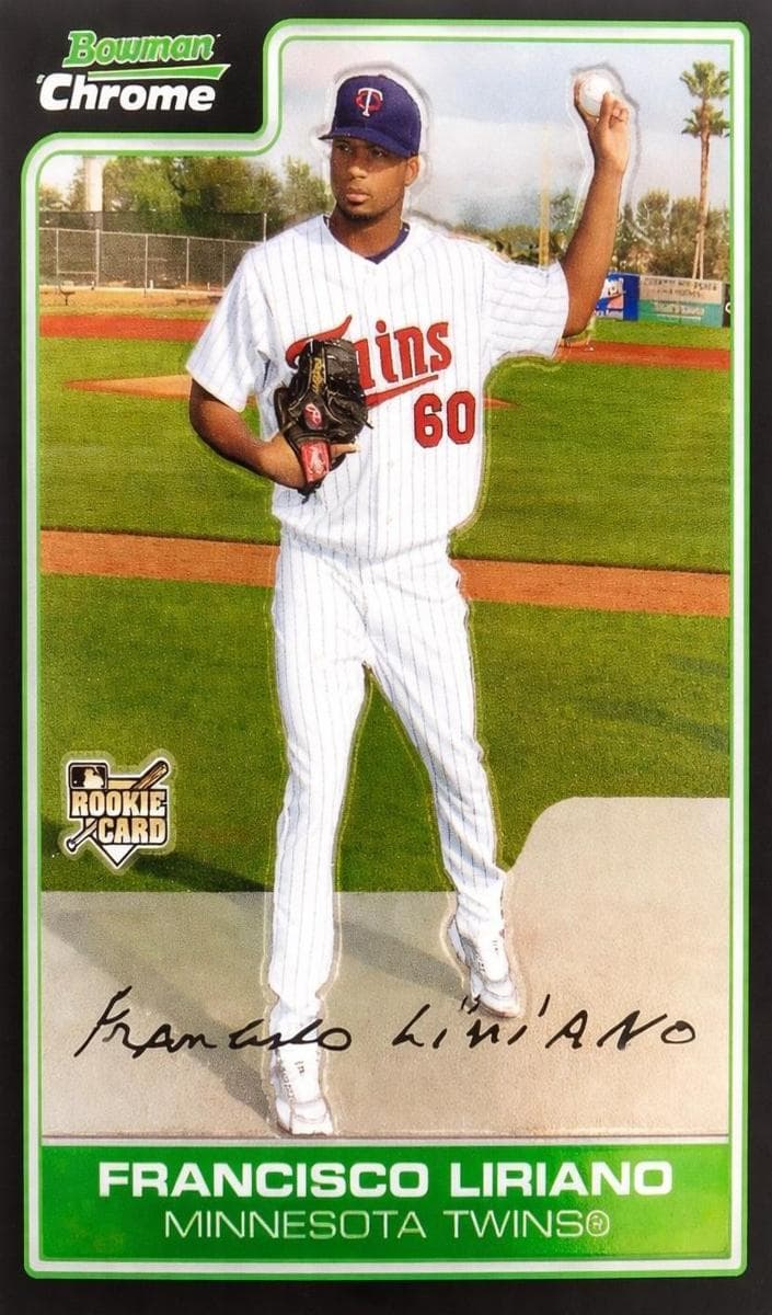 Francisco Liriano 2006 bowman