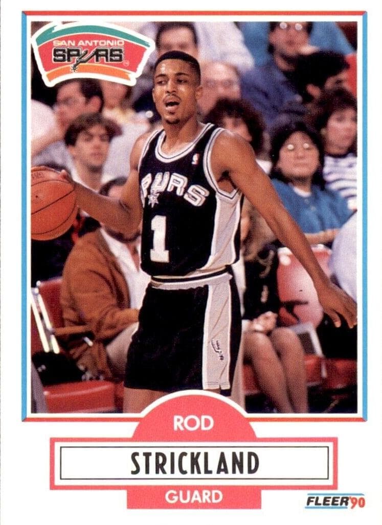 Rod Strickland 1990 fleer Fleer