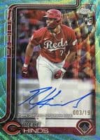 RJ Harvey 2025 topps Topps Chrome Rookie Autographs