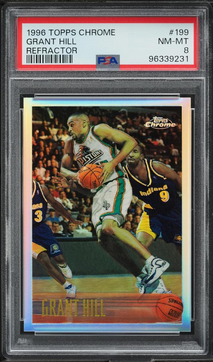 Grant Hill 1996 topps Chrome