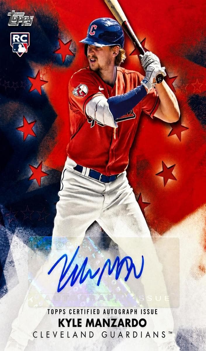 Kyle Manzardo 2024 topps Topps Update