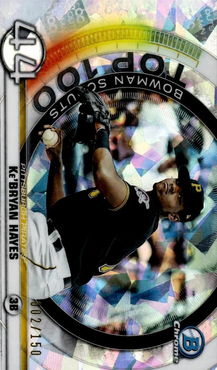Ke'Bryan Hayes 2020 bowman Bowman