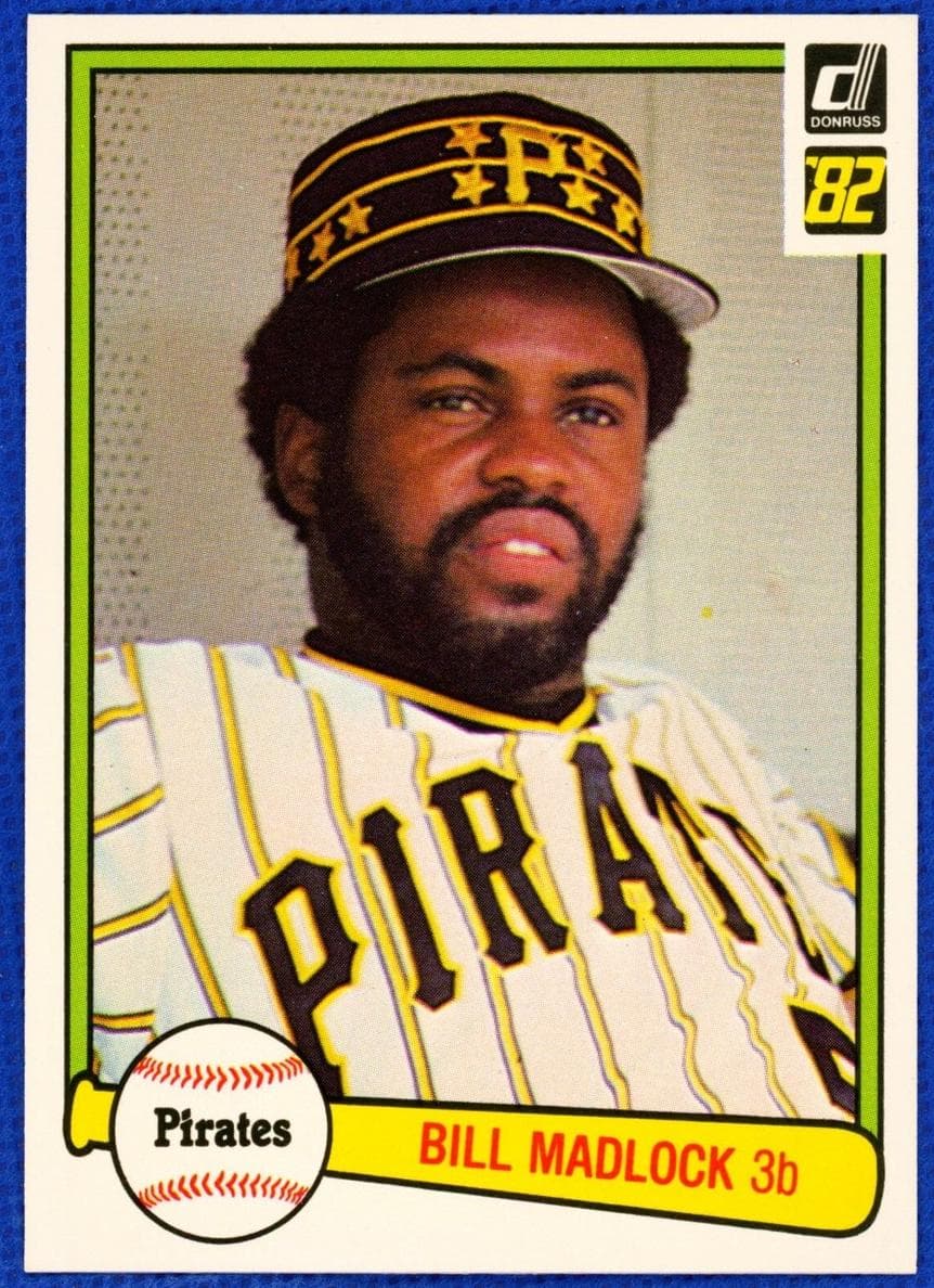 Bill Madlock 1982 panini Donruss