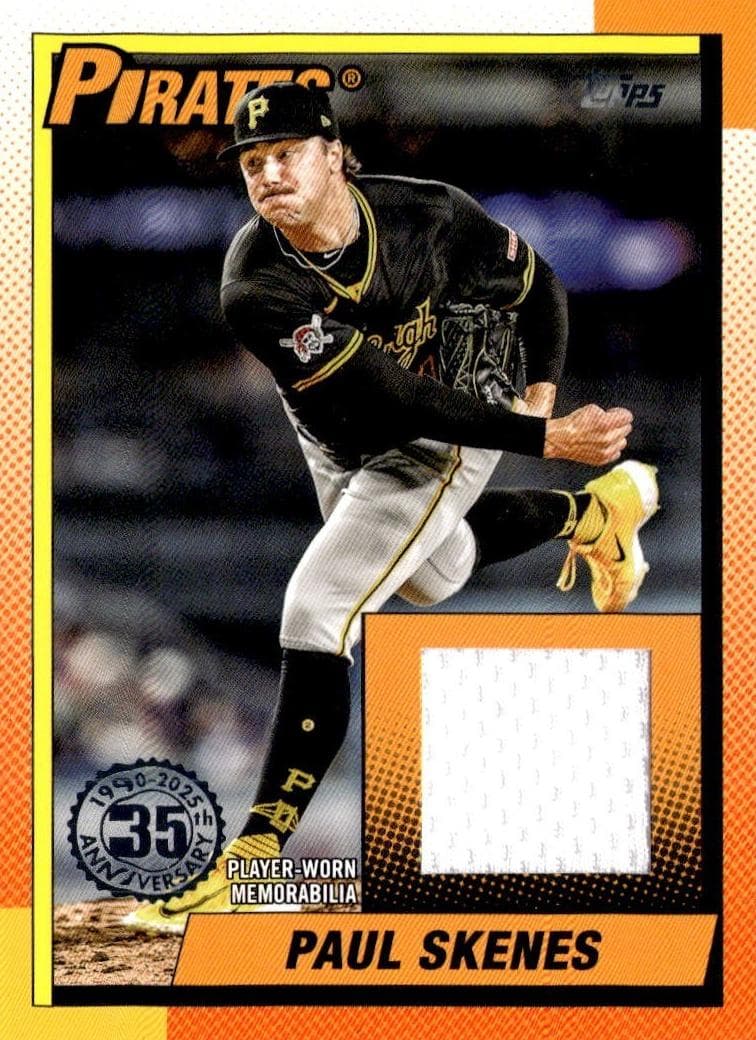 Paul Skenes 2025 topps Topps