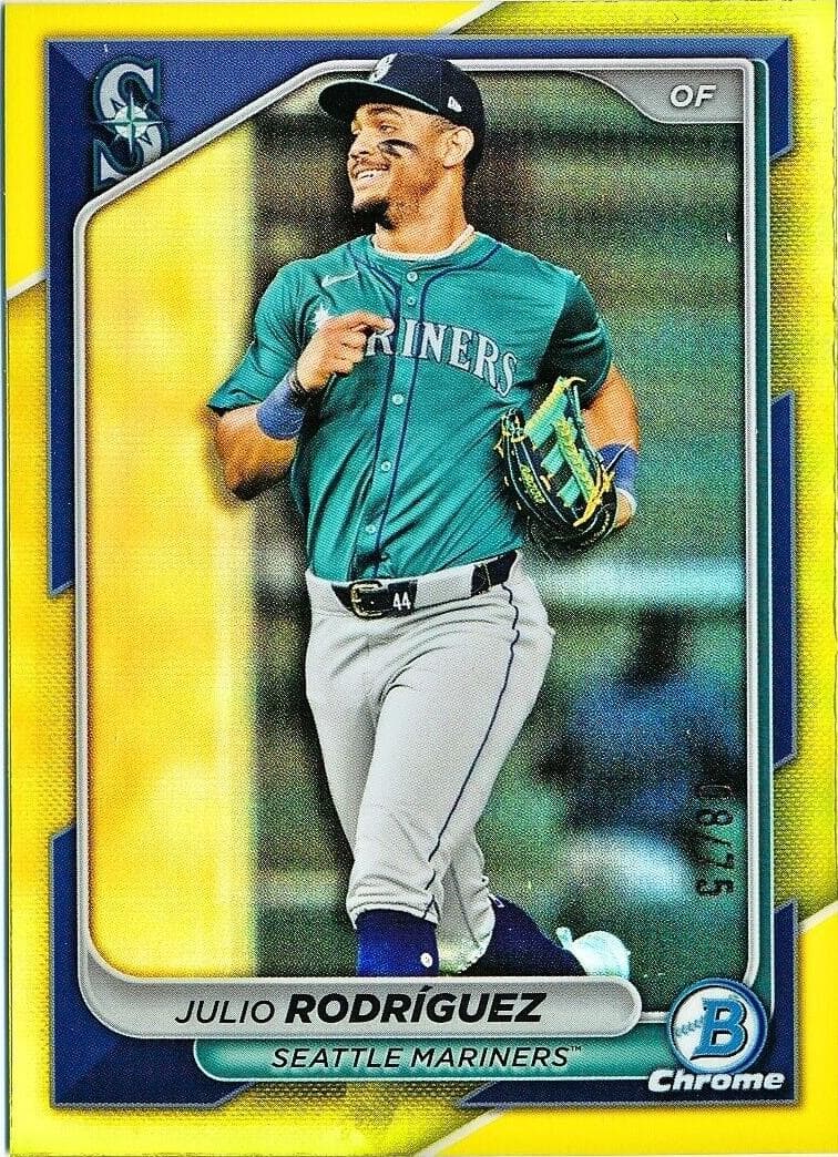 Julio Rodríguez 2024 bowman Bowman Chrome