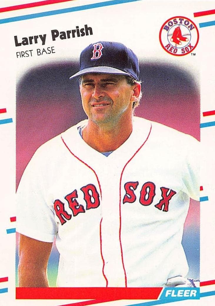 Larry Parrish 1988 fleer