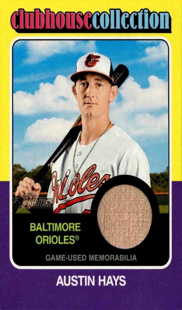 Austin Hays 2024 topps Topps Heritage