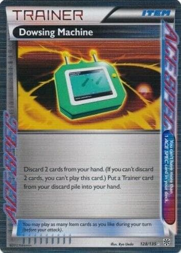 Dowsing Machine trading card