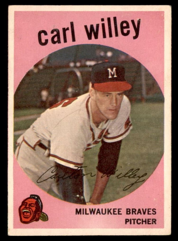 Carl Willey 1959 topps Topps