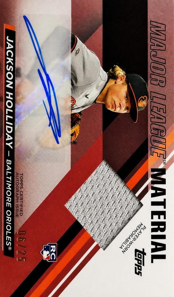 Jackson Holliday 2024 topps Topps Update