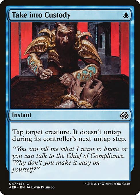Take into Custody 2017 Magic: The Gathering