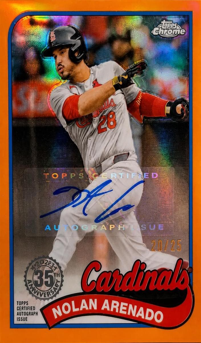 Nolan Arenado 2024 topps Topps Chrome Update