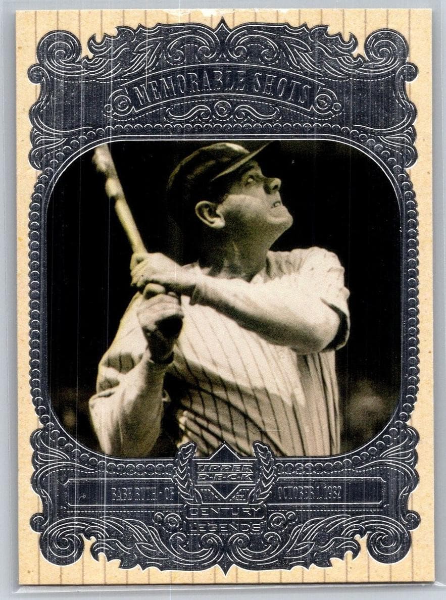 Babe Ruth 1999 upper-deck Upper Deck Century Legends