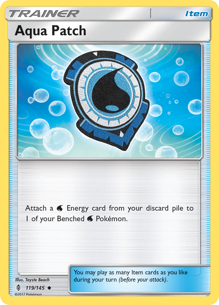 Aqua Patch 2022 Pokemon Chinese CSM2.1C