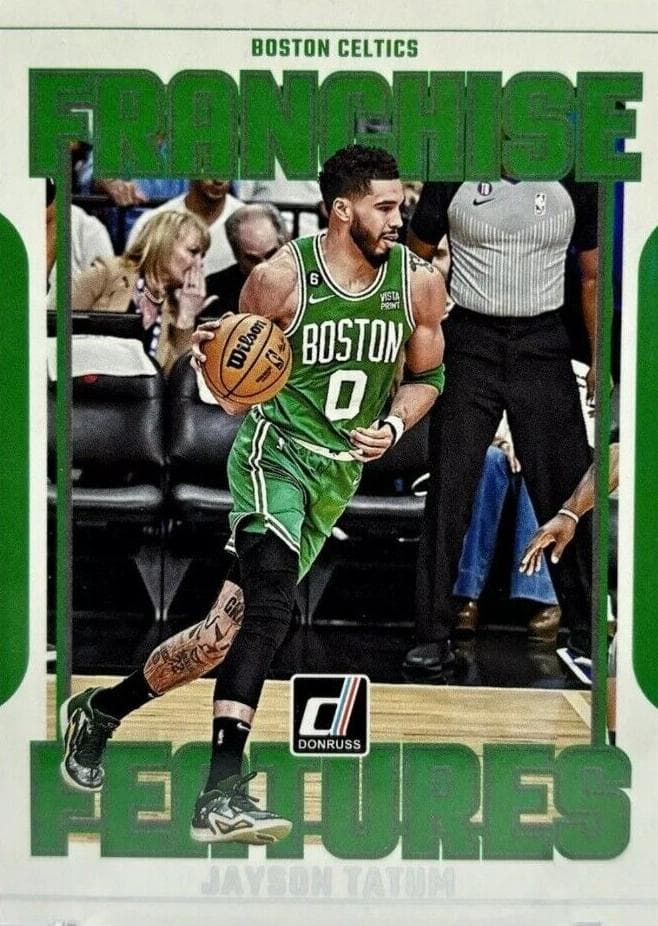 Jayson Tatum 2023 panini Donruss