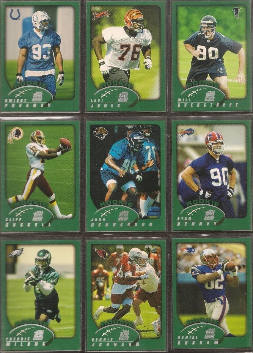 Dwight Freeney 2002 topps