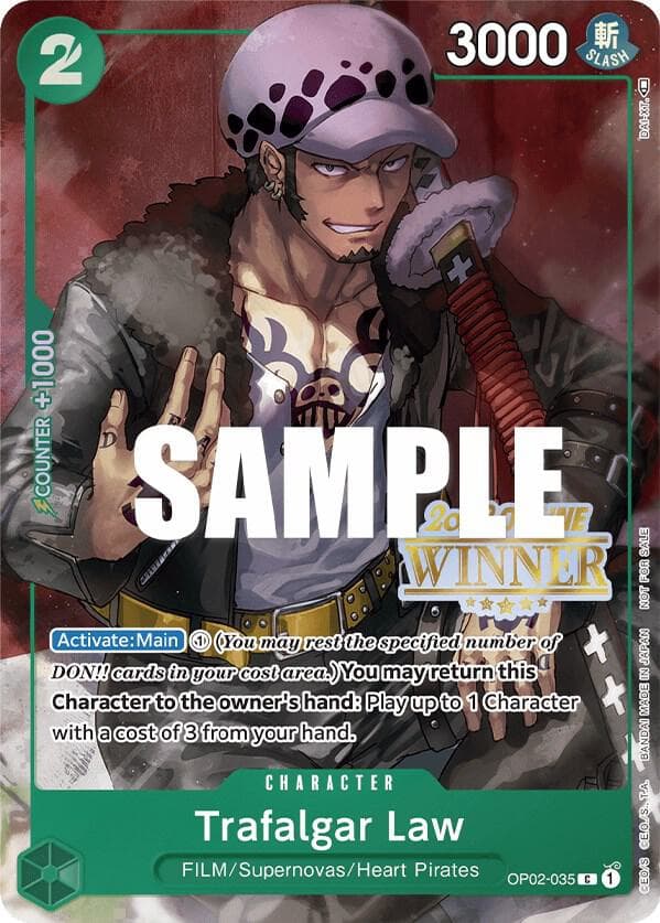 Trafalgar Law 2023 One Piece Japanese Paramount War