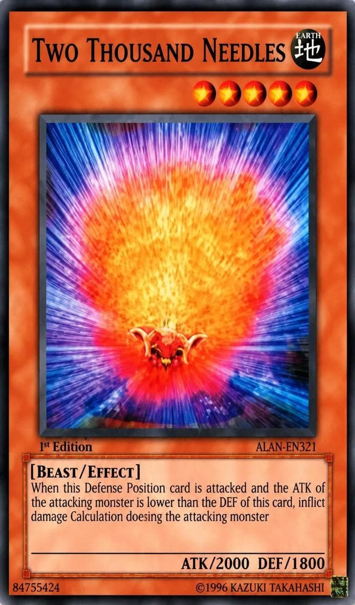 Two Thousand Needles 2004 Yu-Gi-Oh! Ancient Sanctuary
