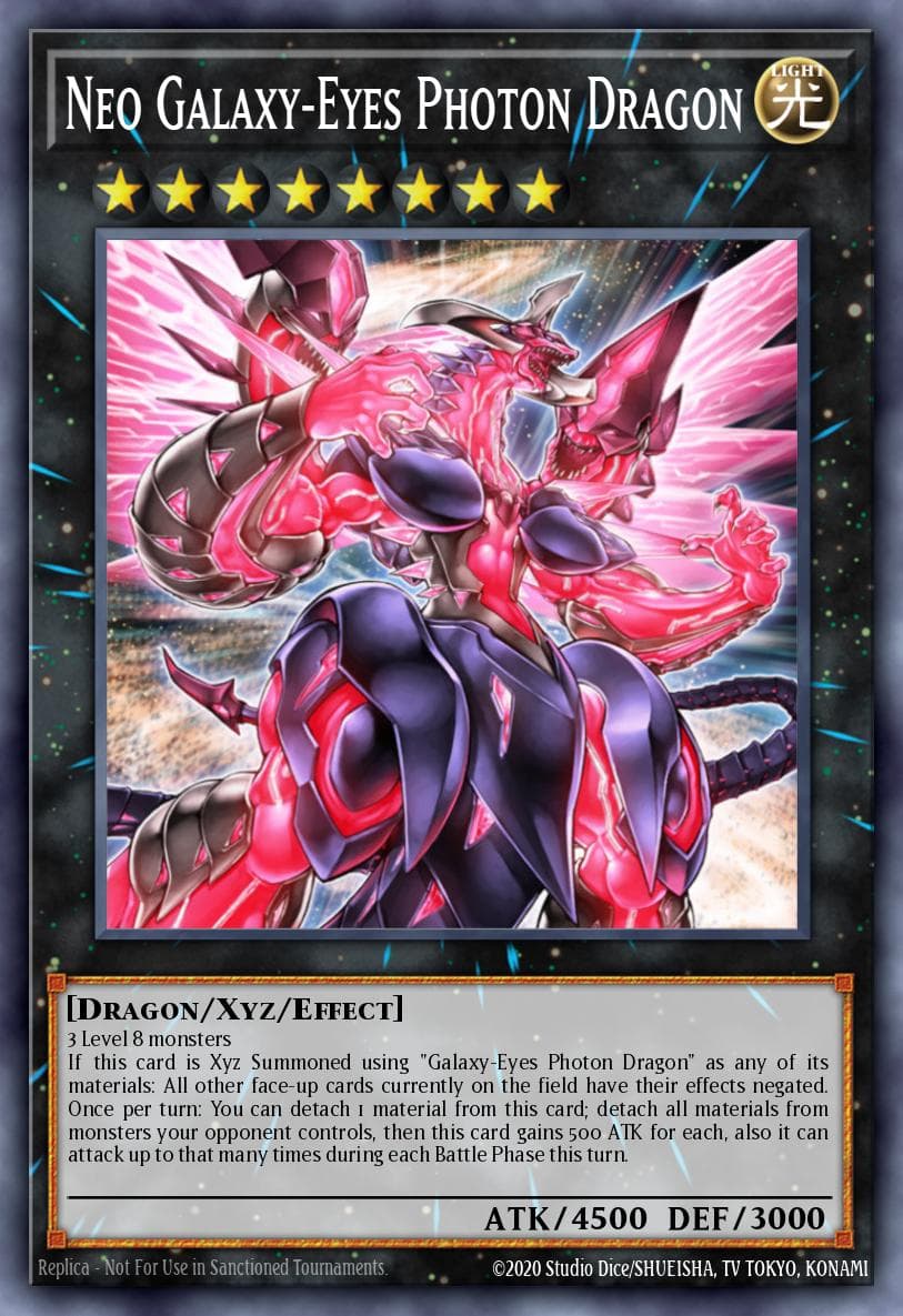 Neo Galaxy-Eyes Photon Dragon 2012 Yu-Gi-Oh!