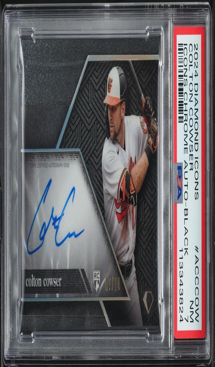 Colton Cowser 2024 topps Topps Diamond Icons