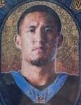 Tetairoa McMillan 2025 panini Mosaic Micro Mosaic example 1