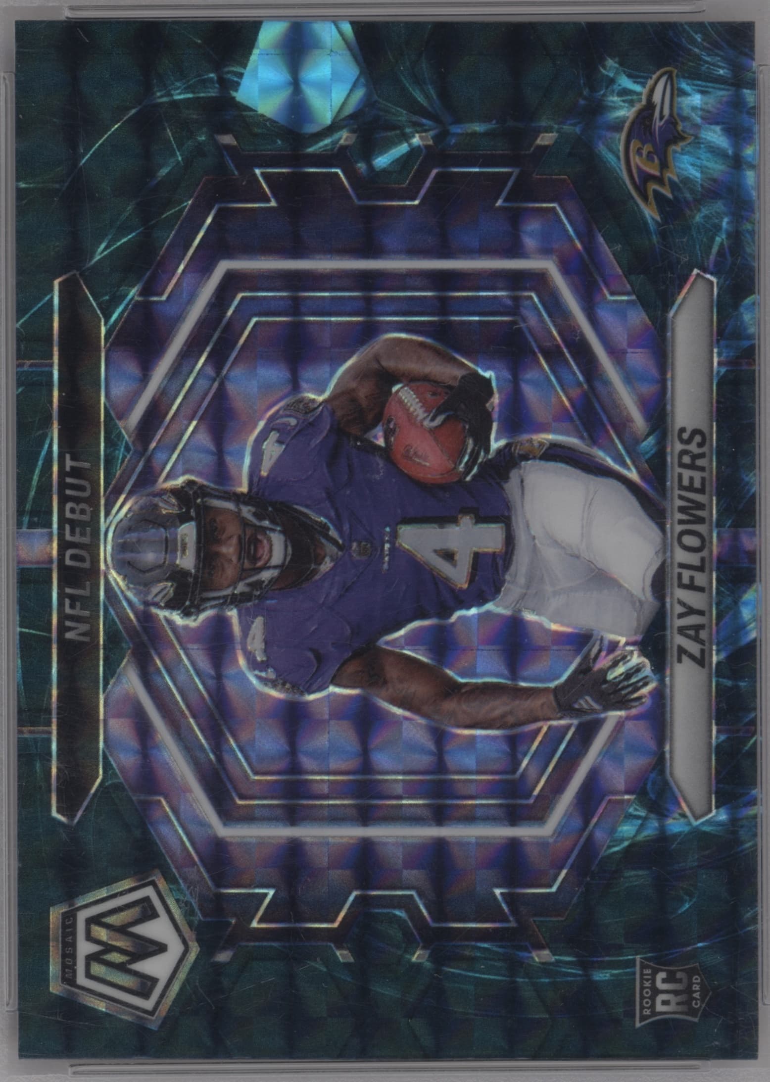 Zay Flowers 2023 panini Panini Mosaic