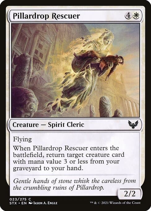 Pillardrop Rescuer 2022 Magic: The Gathering Jumpstart 2022