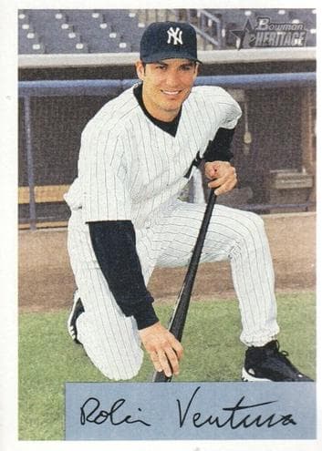 Robin Ventura 2002 bowman Bowman Heritage