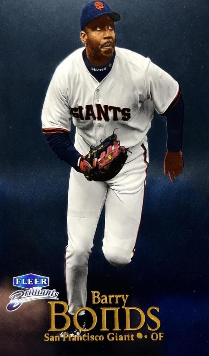 Barry Bonds 1999 fleer Fleer Brilliants