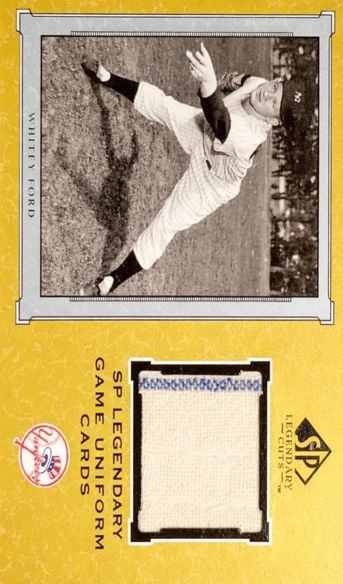 Whitey Ford 2001 unknown SP Legendary Cuts